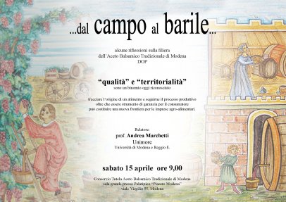 dal campo al barile