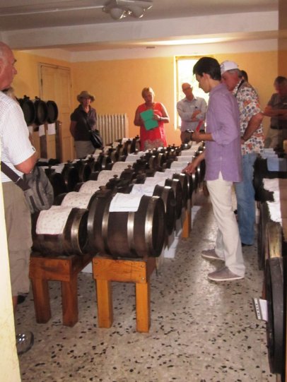 Visita batterie invecchiamento aceto balsamico tradizionale